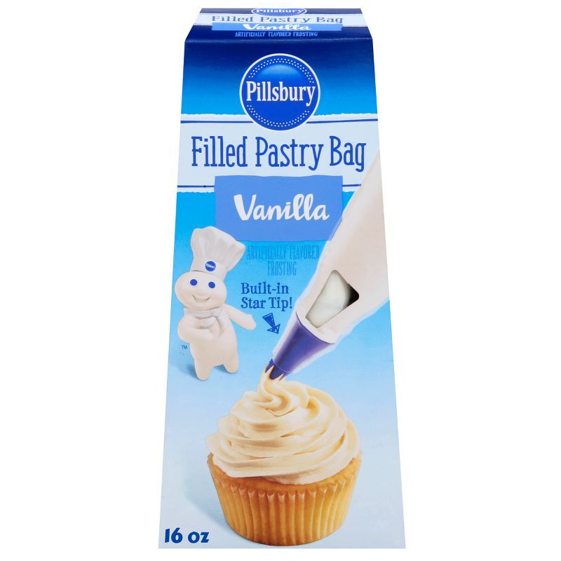 Pillsbury Vanilla Flavored Filled Pastry Bag - 16oz | Target