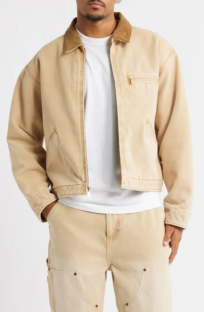 Petrol Canvas Jacket | Nordstrom