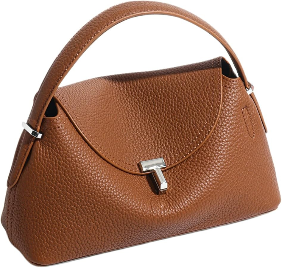 Women's Top Grain Leather Hobo Bag, Adjustable Wide Shoulder Strap Daily bag | Amazon (US)
