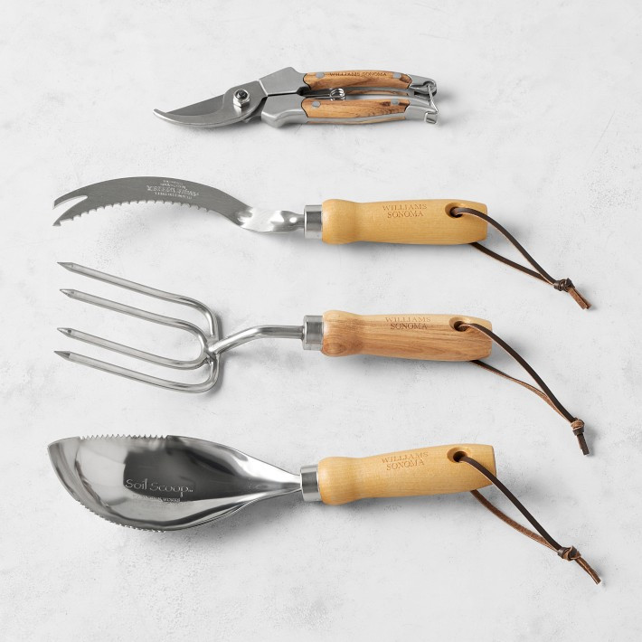 Williams Sonoma Essential Garden Tools, Set of 4 | Williams-Sonoma