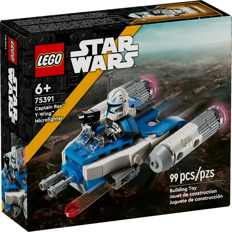 LEGO Star Wars: The Clone Wars Captain Rex Y-Wing Microfighter Building Set, Collectible Star War... | Walmart (US)