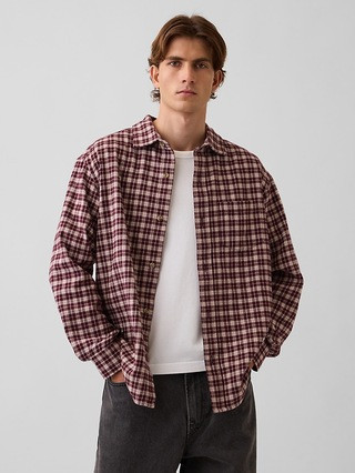 Relaxed Flannel Shirt | Gap (US)