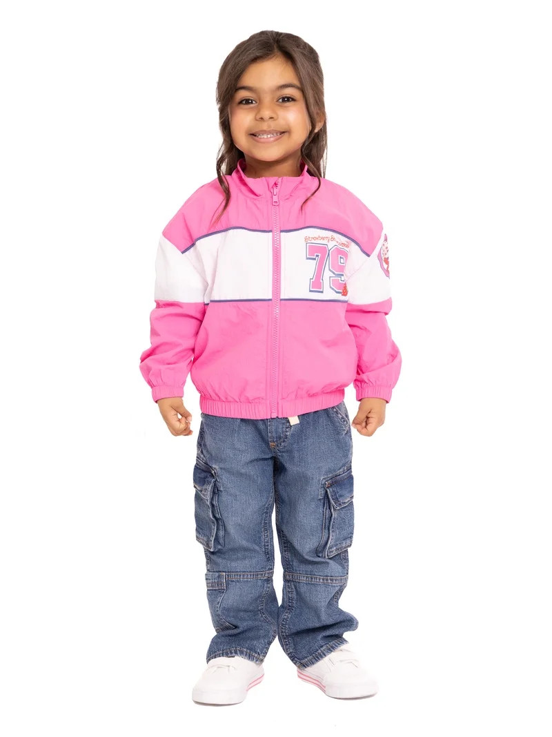 Strawberry Shortcake Toddler Full Zip Jacket with Long Sleeves, Sizes 12M-5T | Walmart (US)