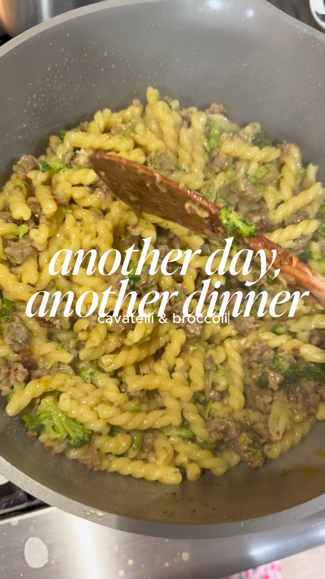 Simple, quick & delicious! Cavatelli & Broccoli for dinner tonight 🫶🏼

#LTKvlog #LTKmomlife #LTKfoodie
