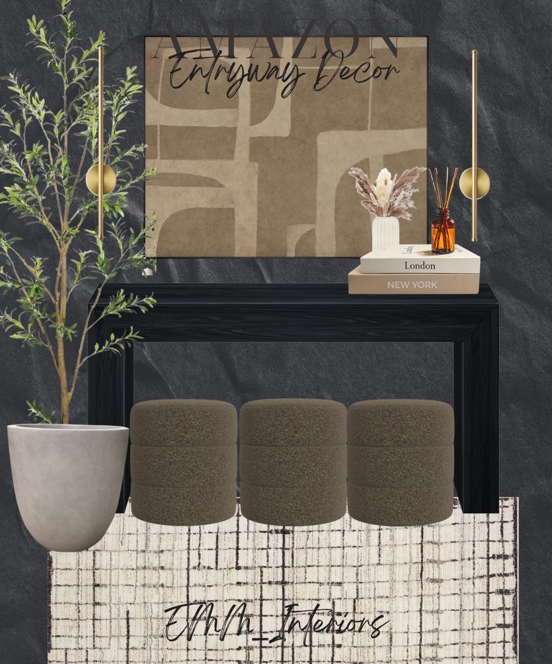Stylish entryway with modern console table and elegant wall art. Perfect for adding a touch of sophistication to your home. #entrywaydecor #modernliving

#LTKdayinmylife #LTKHome #LTKselfcare