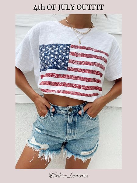 4th of July outfit

July 4th | July 4th shirt | 4th of July
| Americana | flag shirt | July 4th party | casual outfits | denim shorts | jean shorts | summer outfits | outfit for July 4th 

#LTKParties #LTKSeasonal #LTKStyleTip