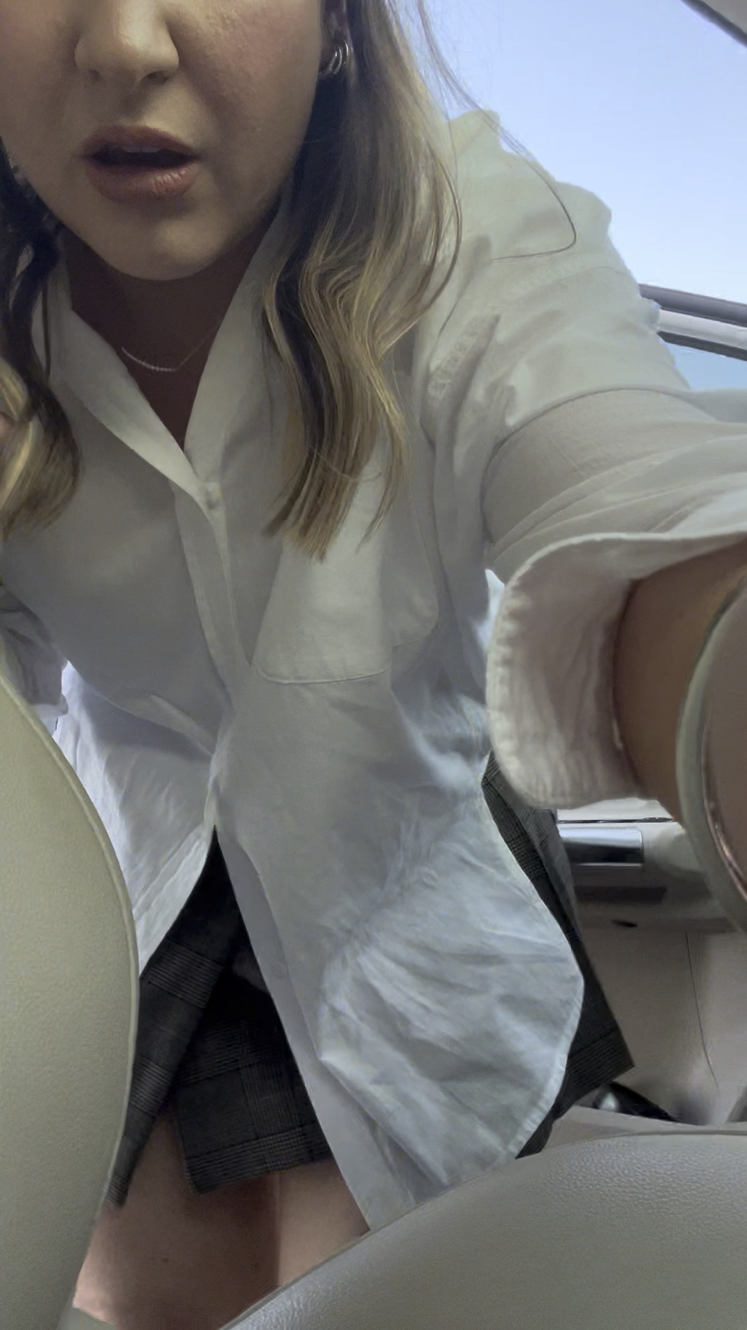 OOTD: Networking in style! 💼✨ Chic white button-down paired with a trending plaid miniskirt for a look that’s classic yet modern. Ready to mingle and make connections! #NetworkingStyle #TheWeddingPlannerLook

#LTKWorkwear #LTKWedding