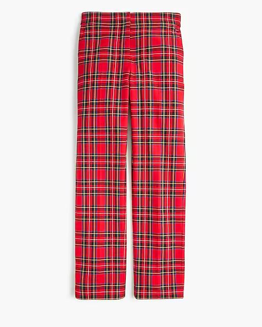 Tartan crop straight pant | J.Crew Factory