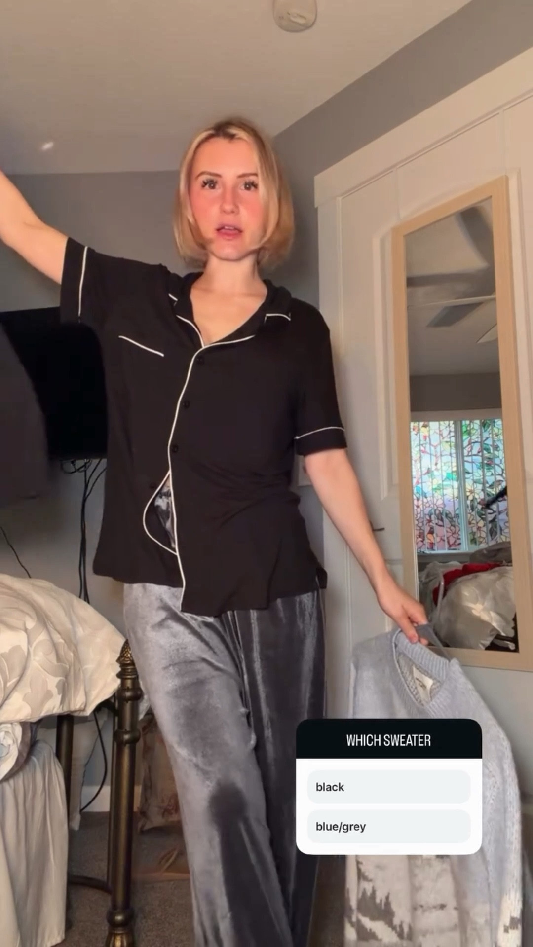 black or blue/grey? for a christmas partyyy

#LTKootd #LTKFindsUnder50 #LTKPetite