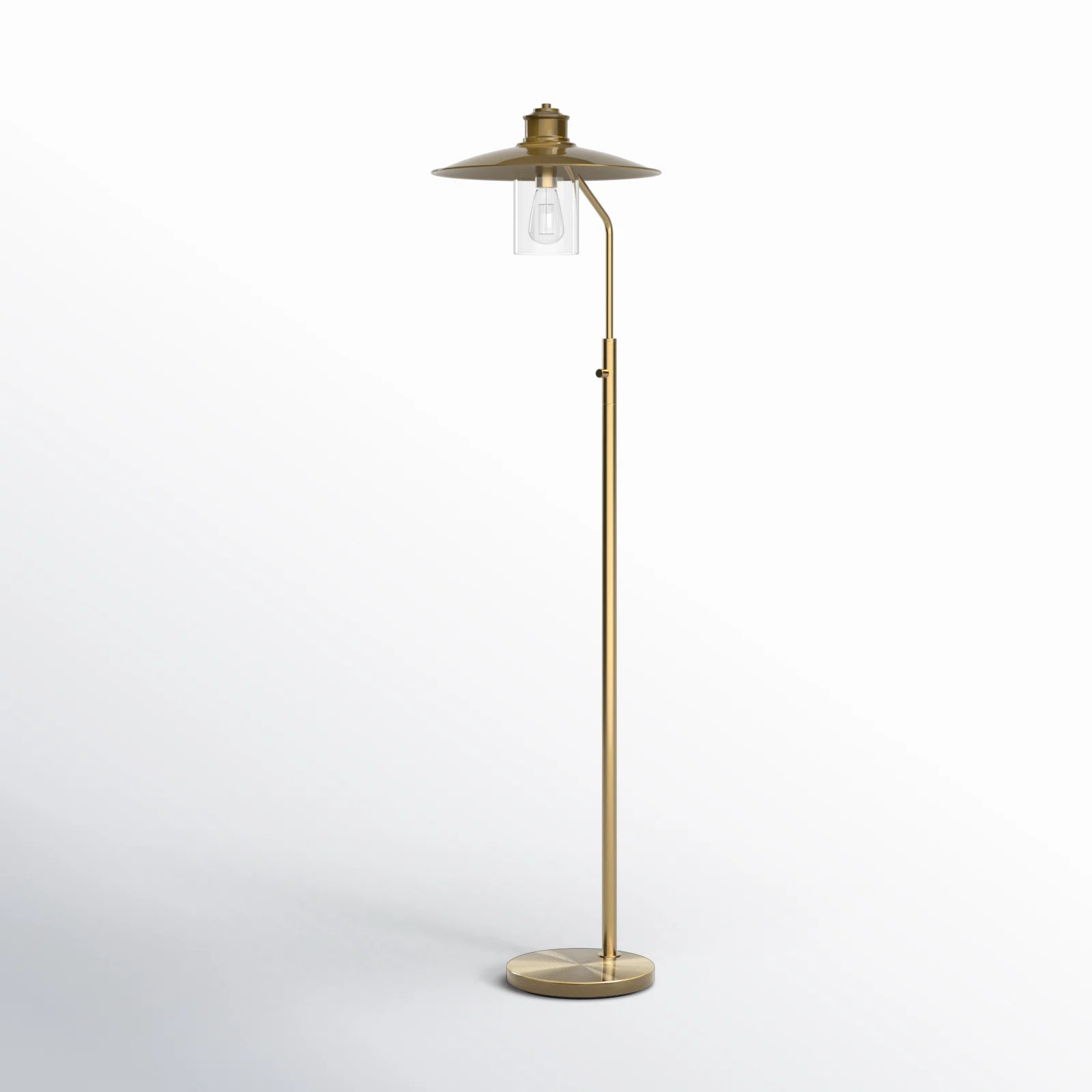 Birch Lane™ Eggett 57" Swing Arm Floor Lamp | Wayfair | Wayfair North America