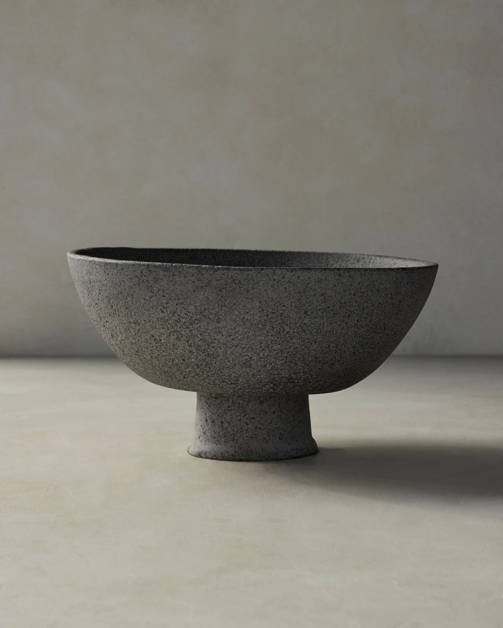 Nisha Terracotta Bowl - Aged Black 13.5W x 7H x 13.5D | Joon Loloi