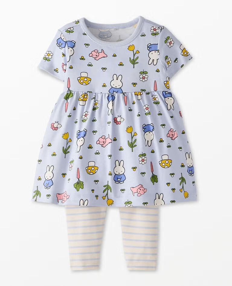 Baby Miffy Dress & Leggings Set | Hanna Andersson
