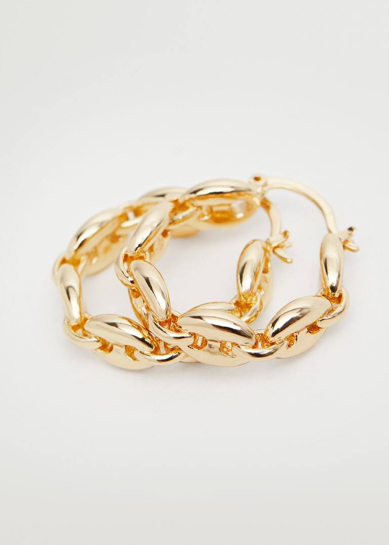 Bead loop earrings | MANGO (US)