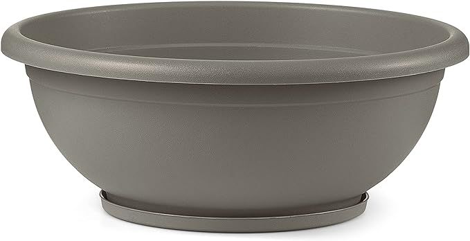 TABOR TOOLS VEN309 Plastic Planter Bowl, Garden Bowl with Attached Drainage Tray, for Indoor and ... | Amazon (US)
