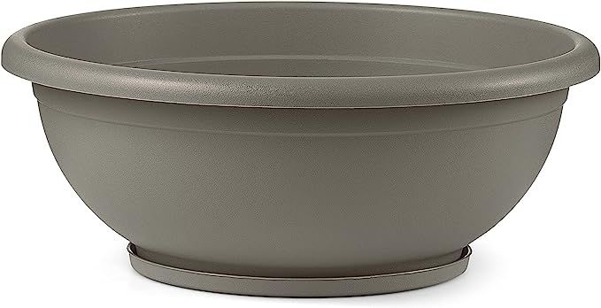 TABOR TOOLS VEN309 Plastic Planter Bowl, Garden Bowl with Attached Drainage Tray, for Indoor and ... | Amazon (US)