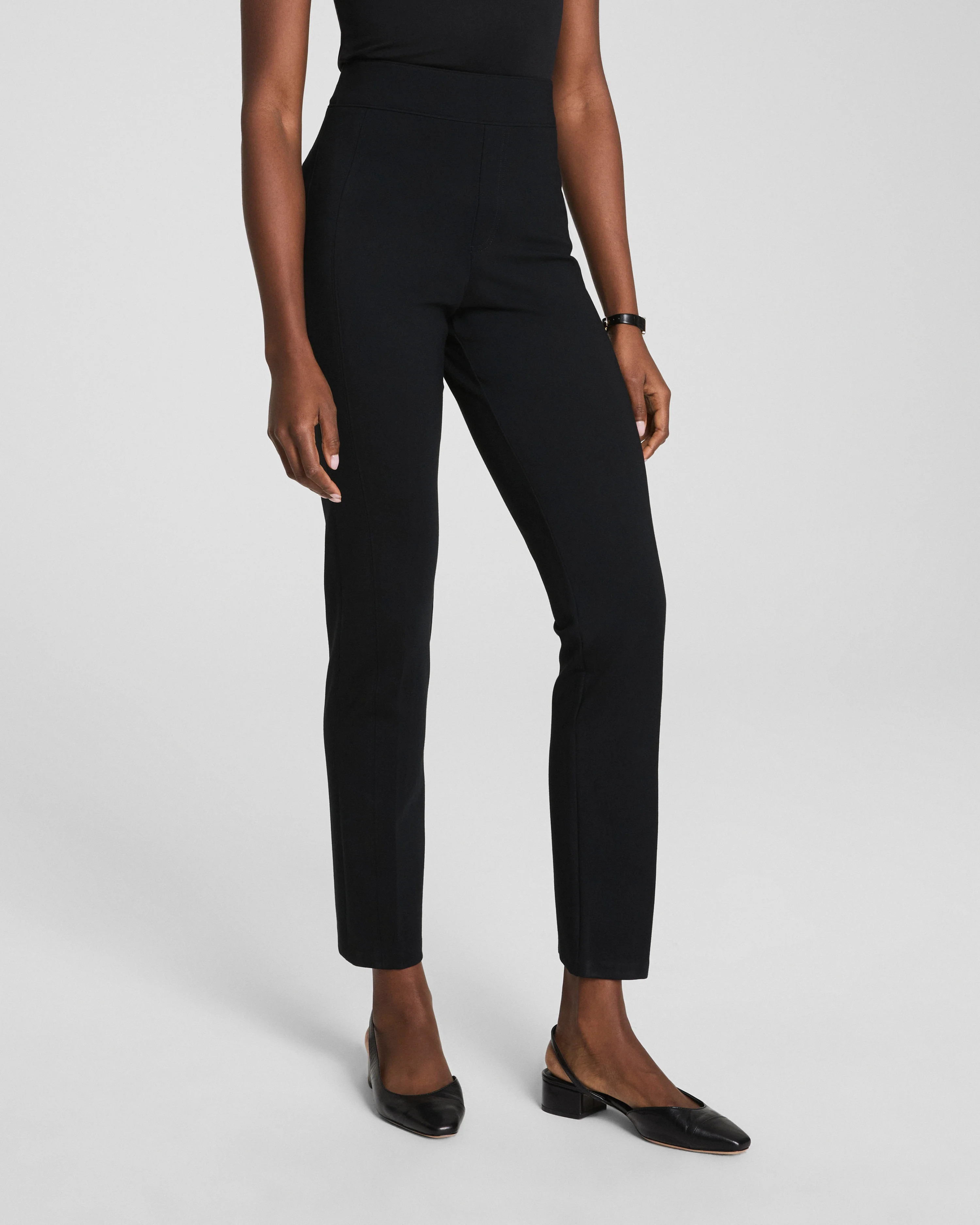 Ponte Slim Straight Pant | Spanx