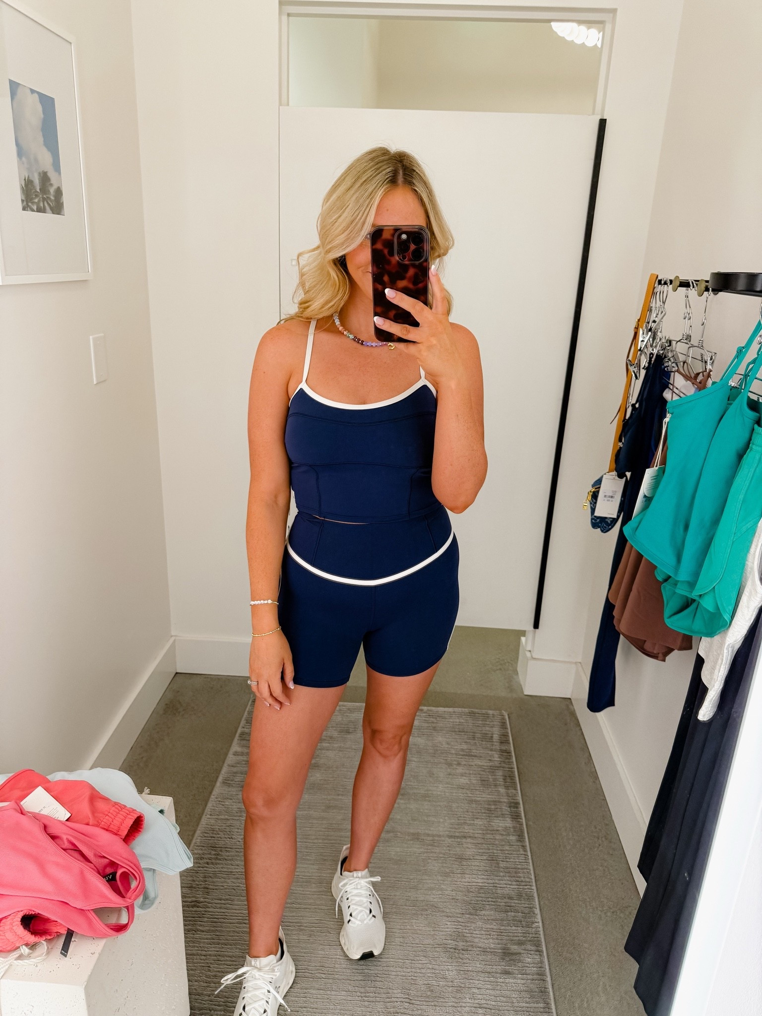 Love the corset top to match the shorts! These suck me in and is so flattering on the mom belly!

#LTKActive #LTKootd