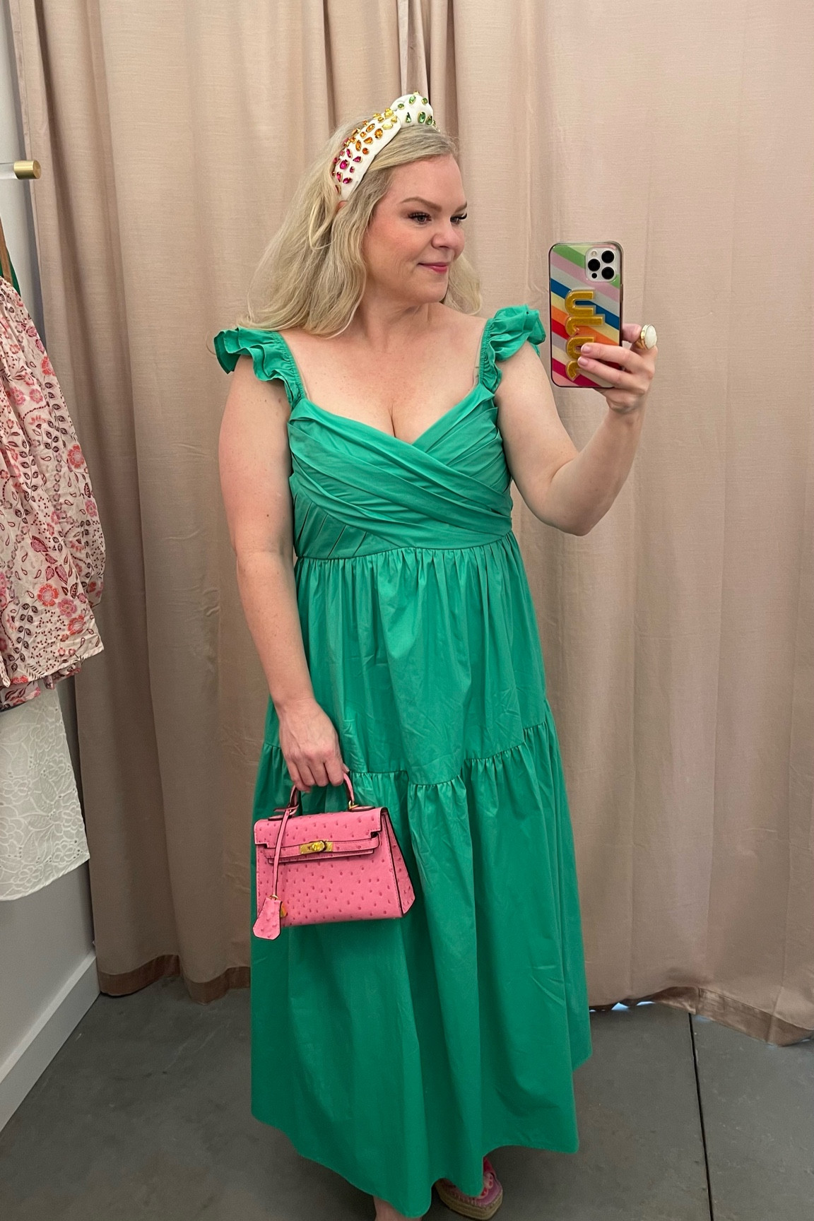 Easy breezy summer dress. Cotton poplin dress. This one is so flattering and I love how it fits across the chest. The ruffled sleeves add a feminine quality.

#LTKover40

#LTKFindsUnder100