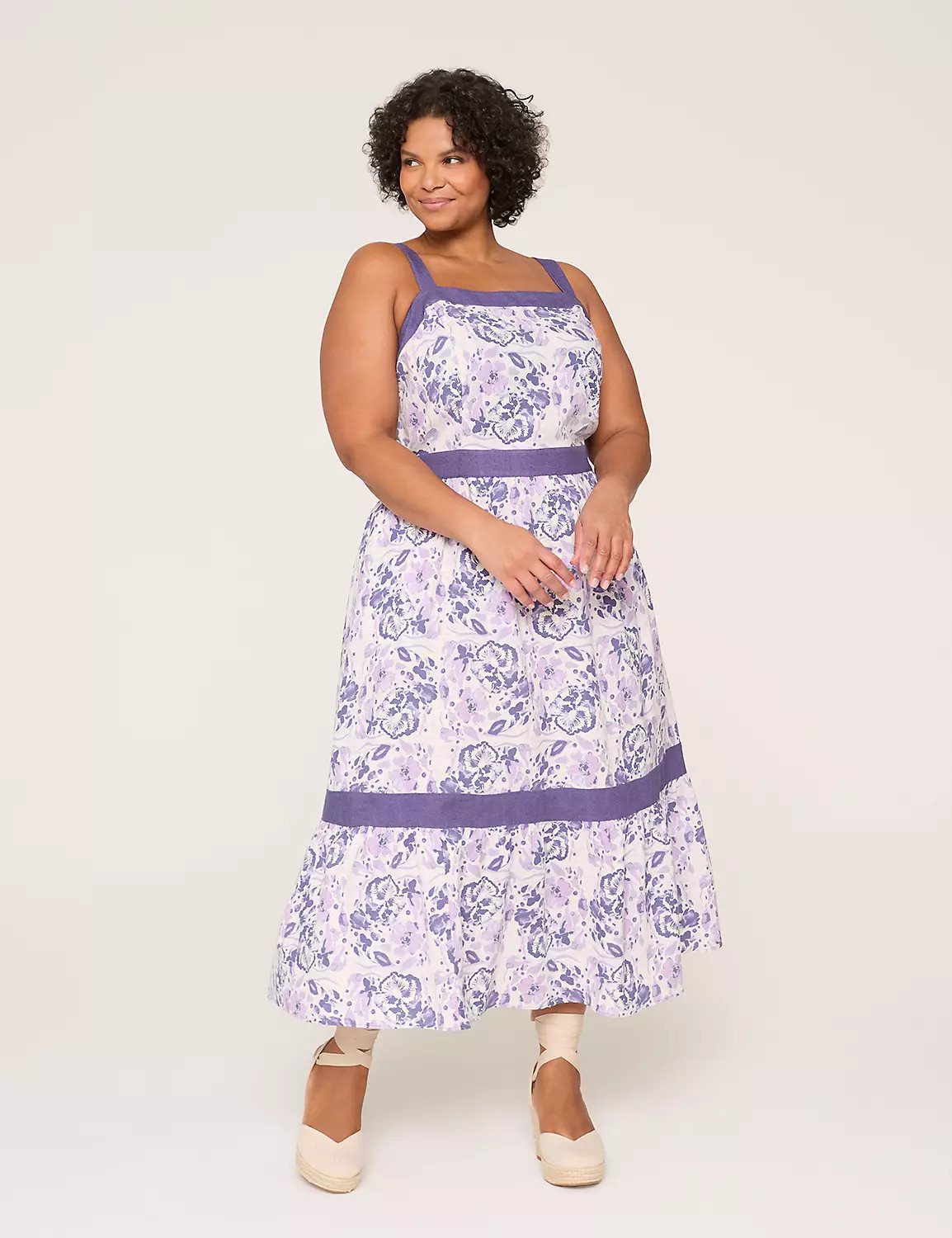 Square-Neck Tank Maxi Dress | Lane Bryant (US)