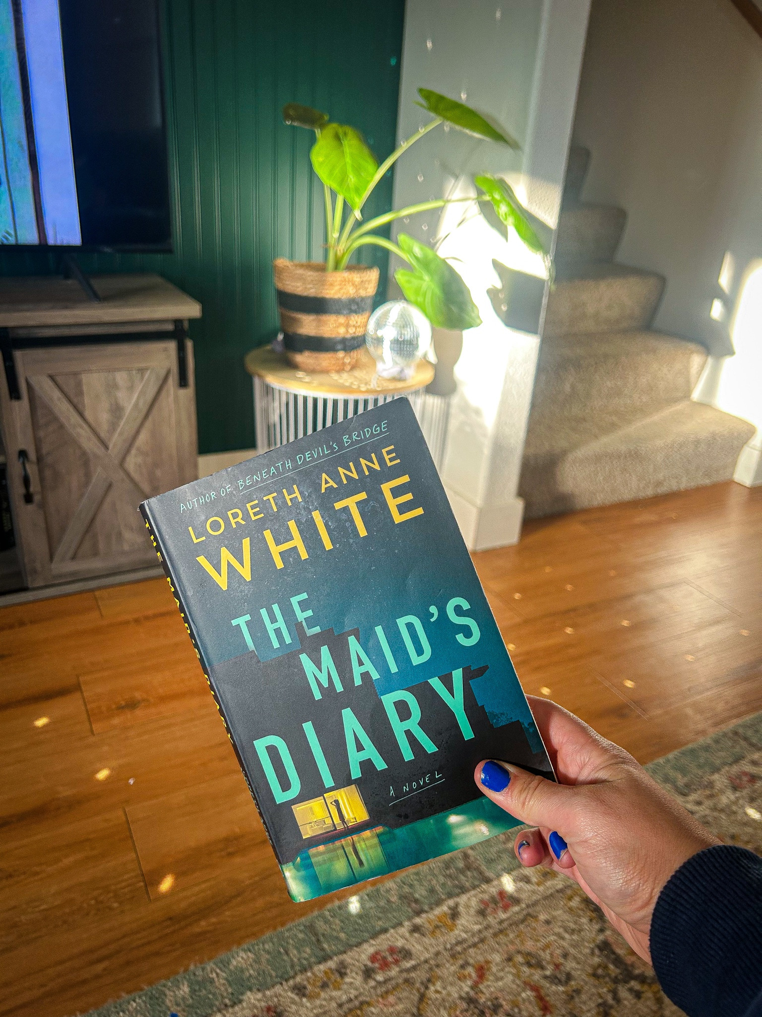 Finished this beautiful book! Great Thriller 4 out of 5 stars ⭐️⭐️⭐️⭐️