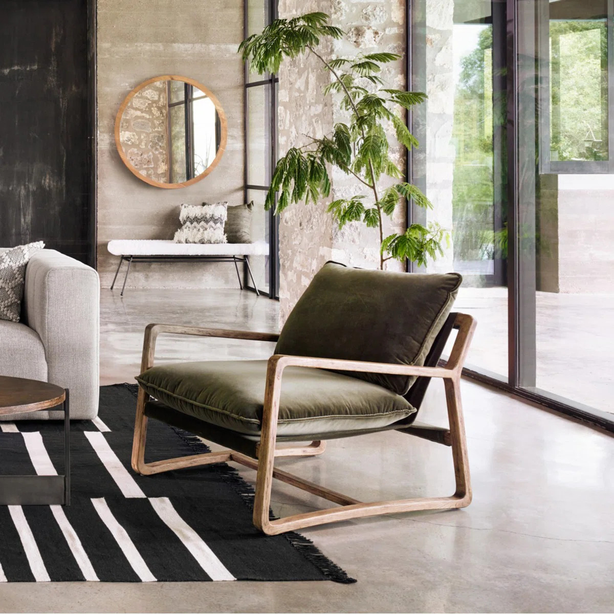 Goldberg Wooden Frame ArmchairByJoss & Main4.6Rated 4.6 out of 5 stars.45 Reviews | Wayfair North America