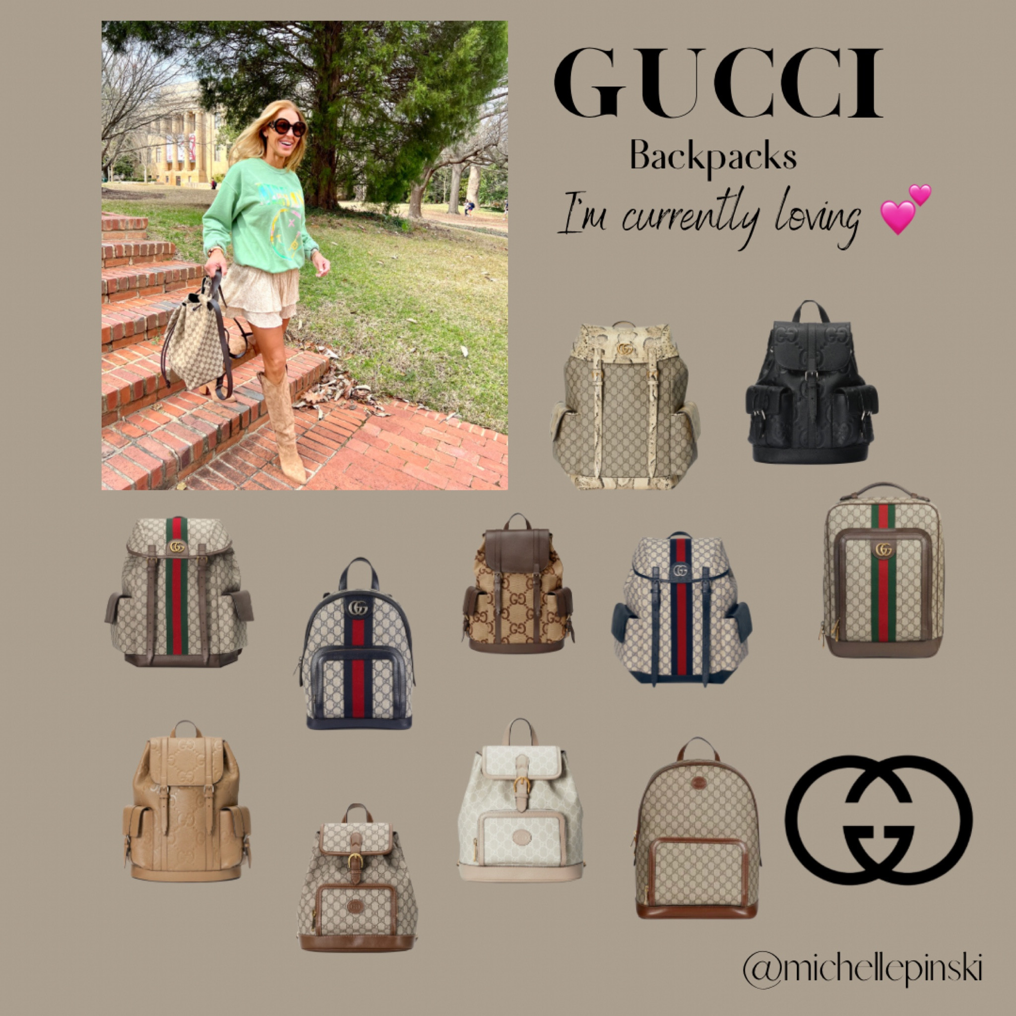 Some of my fav Gucci (unisex) backpacks 
#LTKfinds #LTKtravel #LTKitbag