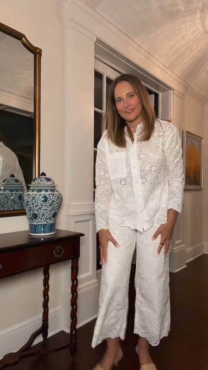 Sharing this amazing set I recently recieved from a stunning influencer! You know how much I love a matching set! This one has the most stunning eyelet details and scalloped edges. I’ll be reaching for this all throughout spring and summer!

#LTKgrwm #LTKootd #LTKdayinmylife