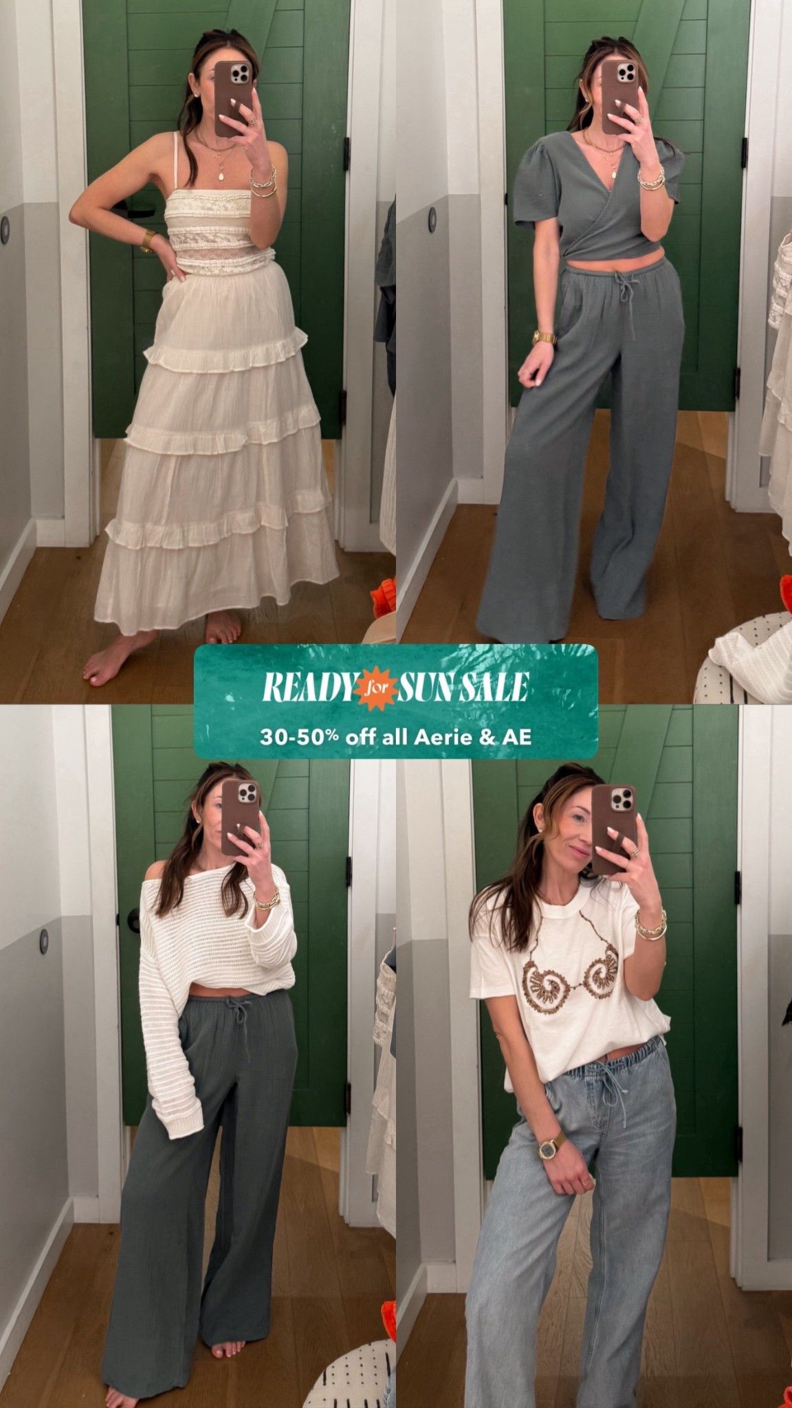 Aerie 30-50% off summer styles
Aerie sale new arrivals


#LTKSaleAlert #LTKSeasonal #LTKgrwm