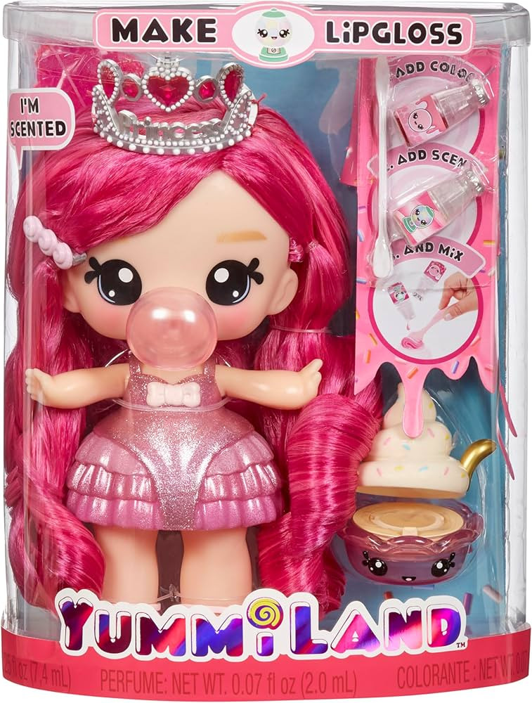Yummiland Large Doll + Lipgloss Pet- Bianca Bubblegum, Age 4+ | Amazon (CA)