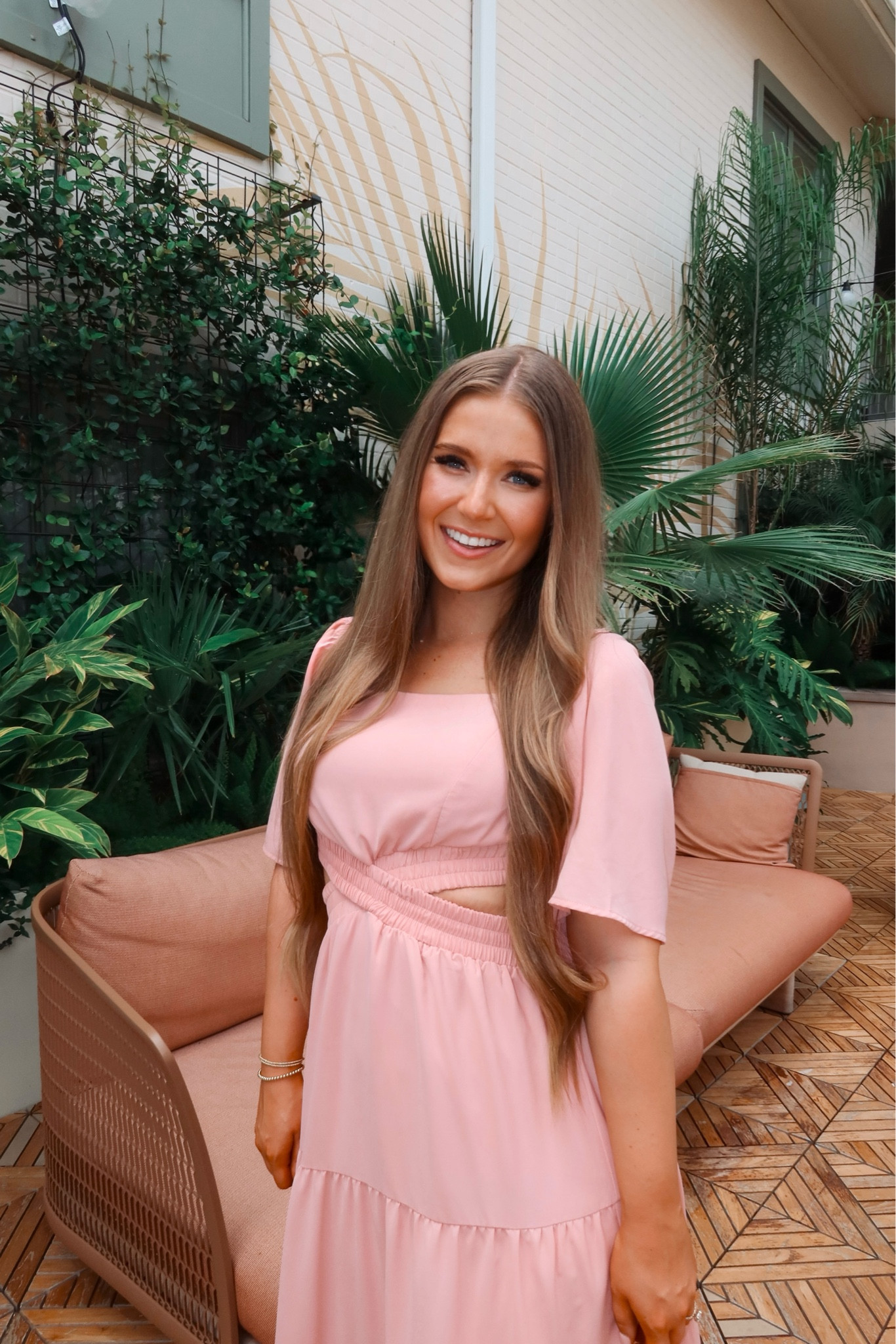 The best maxi dress 🩷

#LTKNYFW #LTKSaleAlert #LTKStyleTip