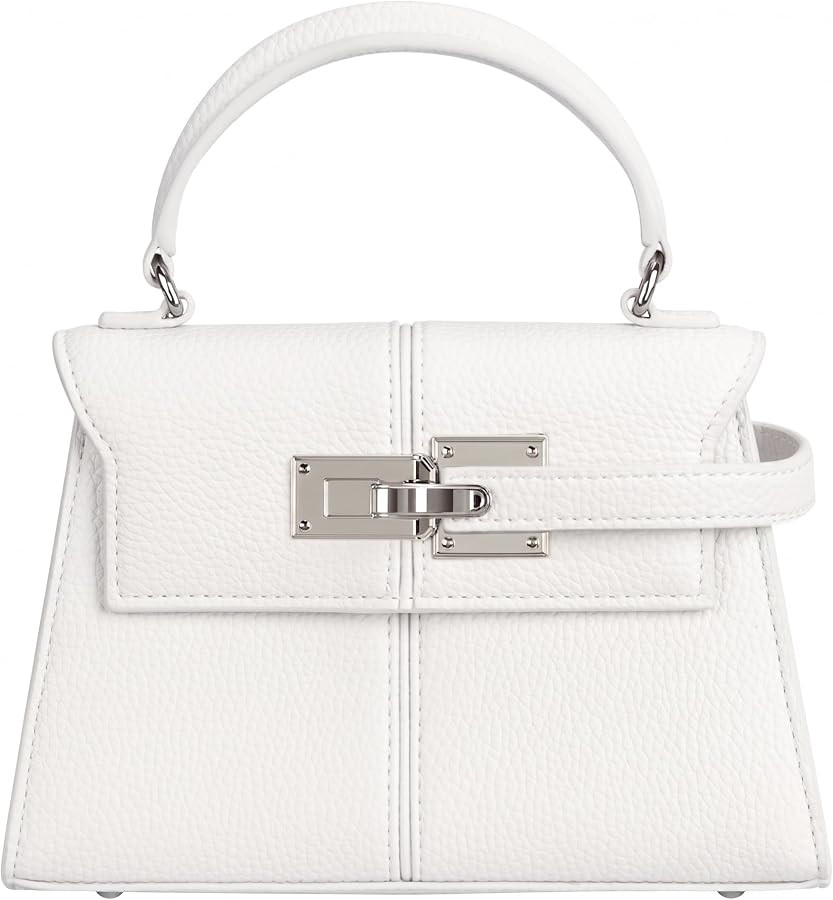 Women's Top Handle Handbag Vegan Leather Crossbody Bag | Amazon (US)