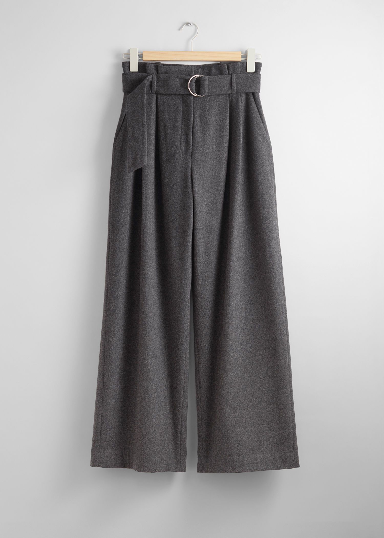 Wide Paperbag-Waist Trousers | & Other Stories US