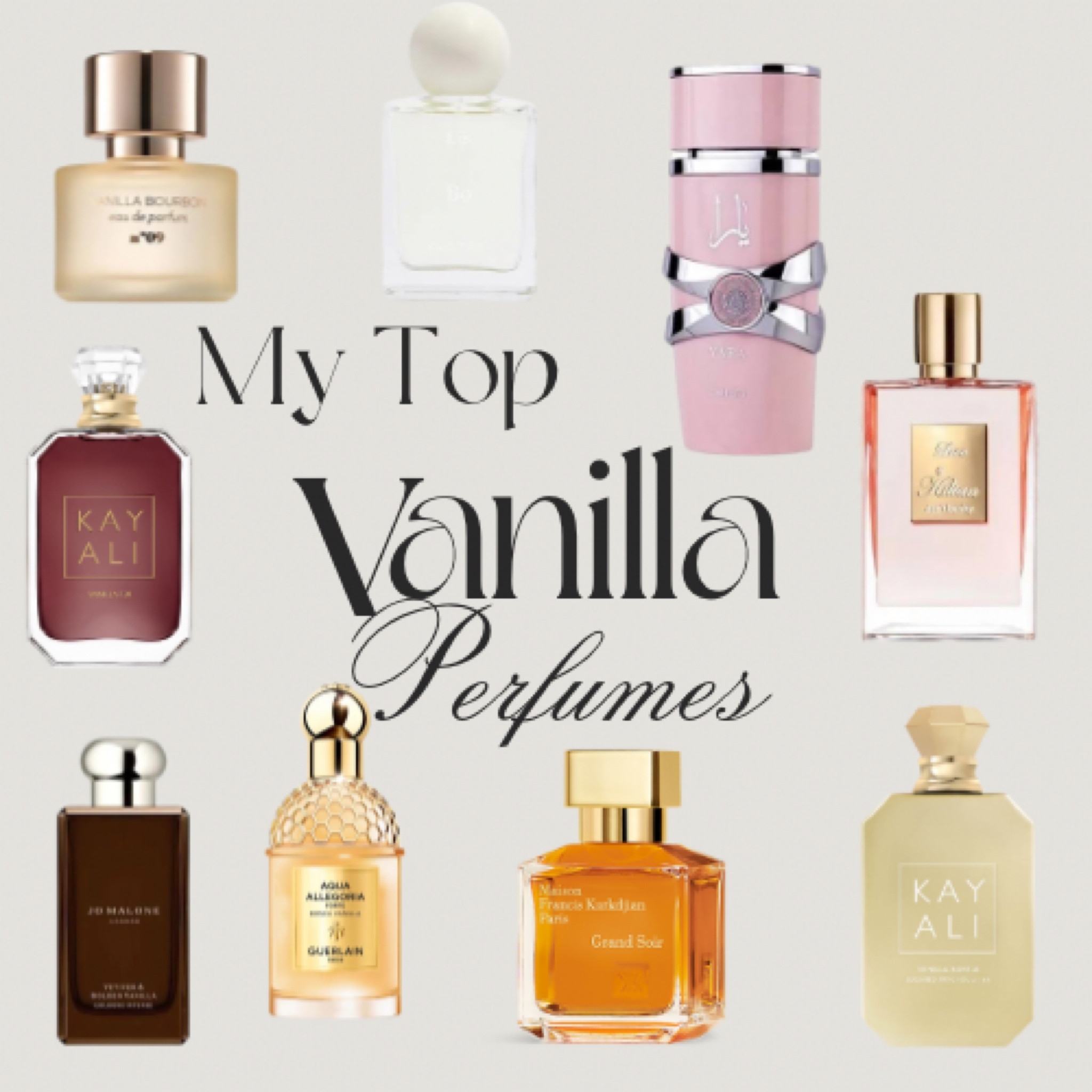 My top Vanilla Perfumes 

These all smell amazing and are going to turn heads! I think vanilla is a great fall and winter scent! 

And perfume is a perfect stocking stuffer! 

#stockingstuffer #giftguide #christmas #perfume #vanillaperfume #LTKHolidaySale 

#LTKGiftGuide #LTKSeasonal #LTKHoliday