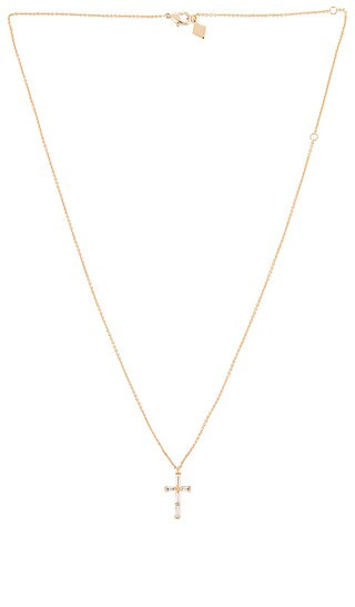 Dominique Cross Pendant Necklace | Revolve Clothing (Global)