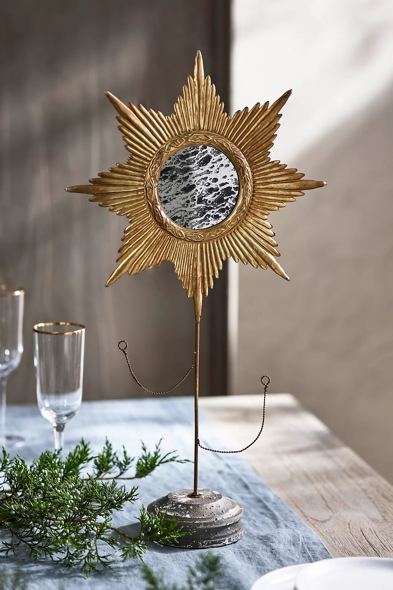 Mirrored Star Tree Topper | Anthropologie (US)