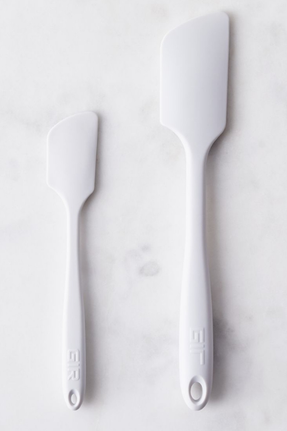 These are the spatulas we use! Wood and silicone. We also have the large spoon and use it for scooping sauces etc. 