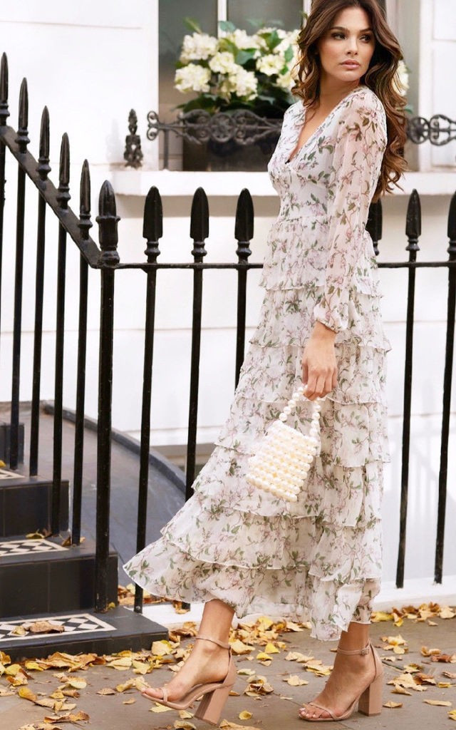 Papillon Maxi Dress In Floral Print
            
              By Anne Louise Boutique | SilkFred