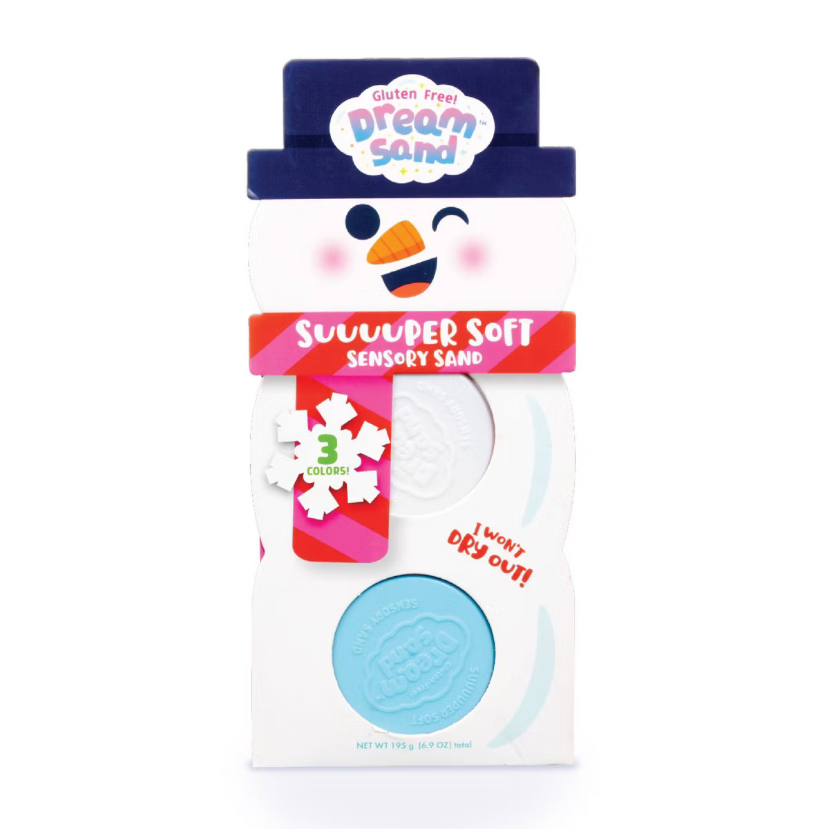 Chuckle & Roar Dream Sand Snowman - 3pk | Target