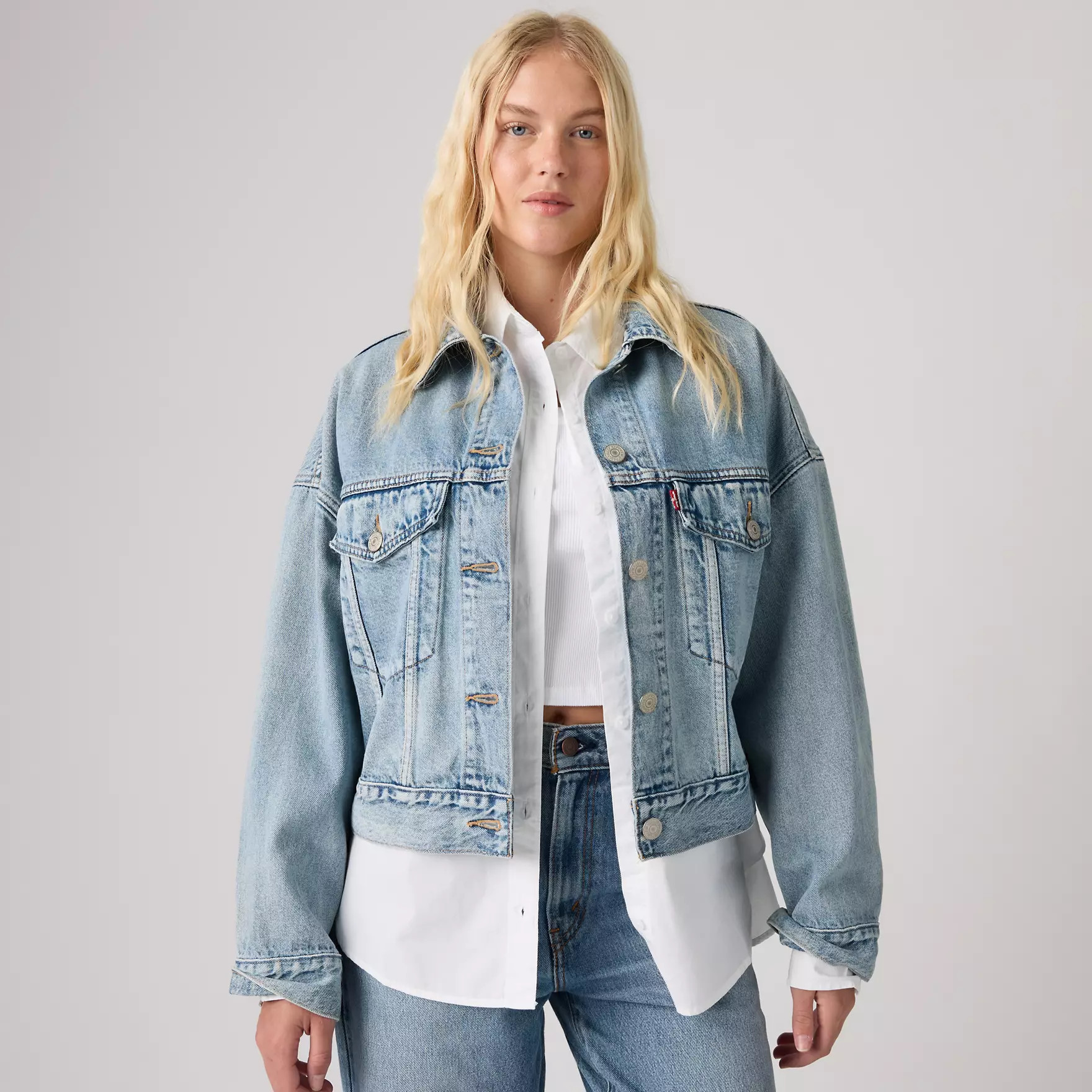 Loose Cropped Trucker Jacket | Levi's US