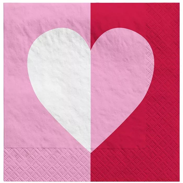30ct Valentine's Lunch Napkin - Spritz™ | Target