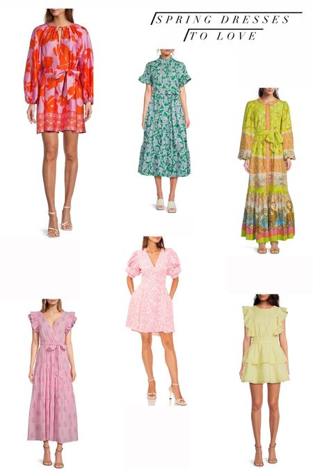 Spring Dresses To Love!! 

#LTKSeasonal #LTKwedding #LTKworkwear