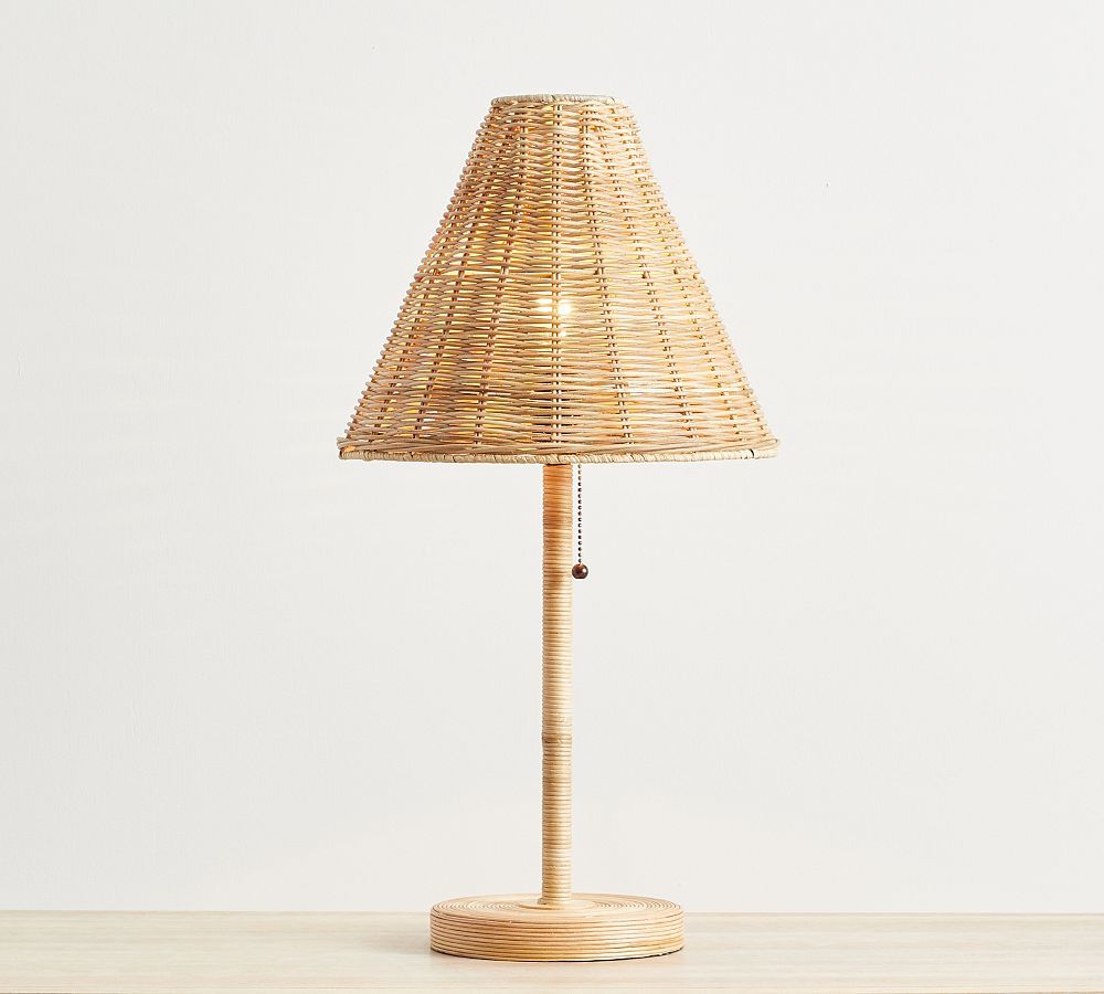 Marion Woven Table Lamp | Pottery Barn (US)