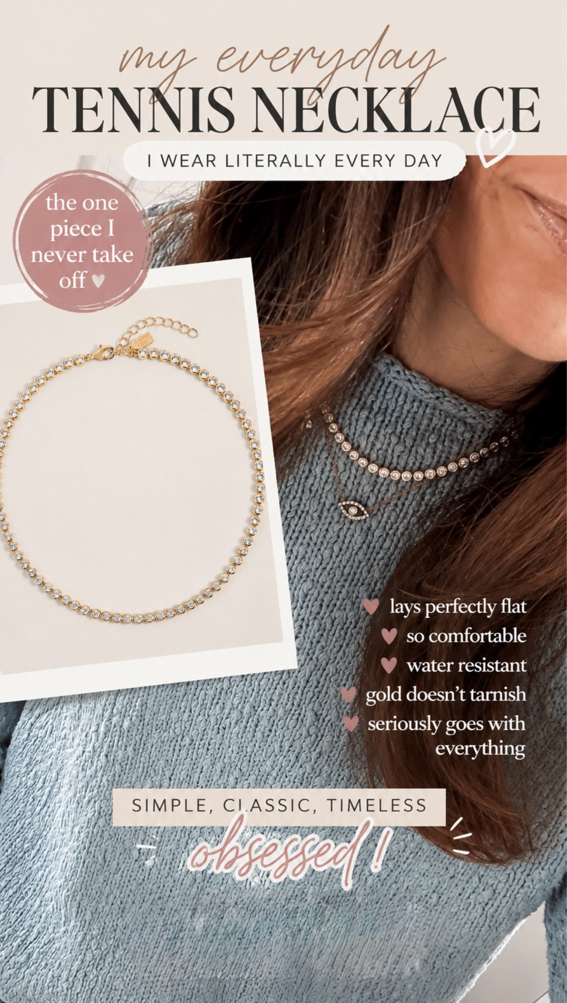 Hands down my favorite necklace I never take it off

#LTKootd #LTKSeasonal #LTKOver40