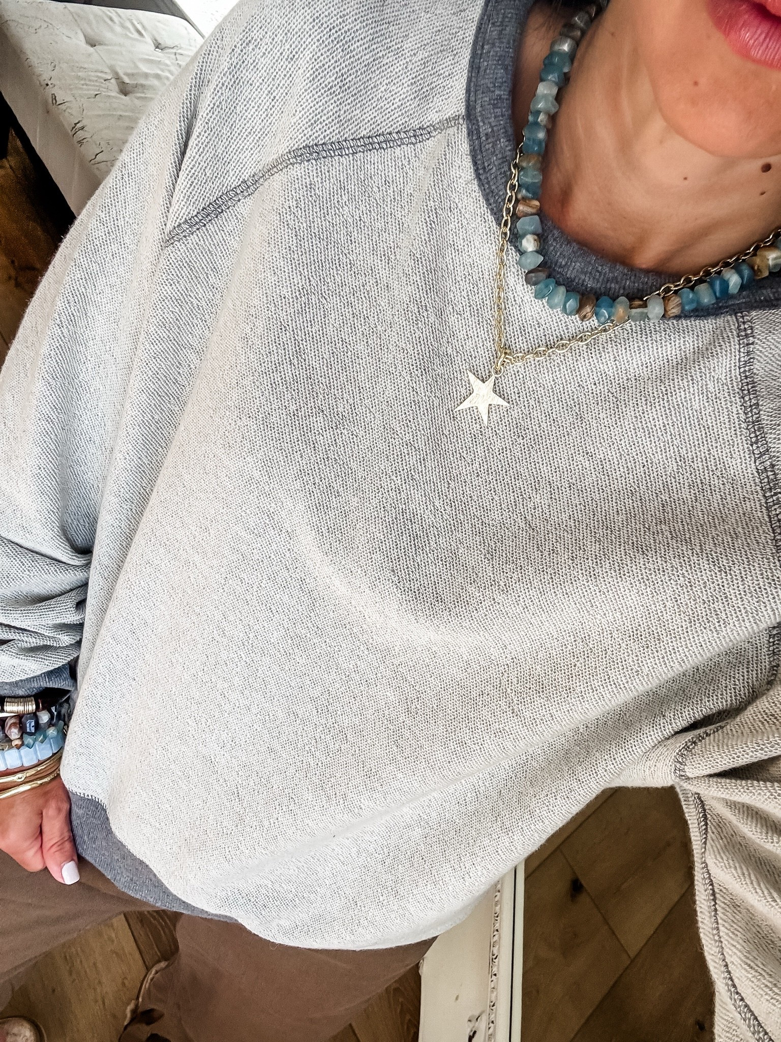 Medium sweatshirt. Target style.