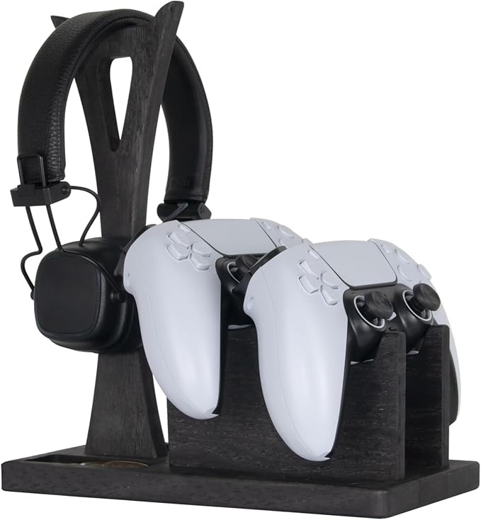 Gamer Gifts for Men Teenage Boy Controller Holder & Headphone Stand, Stylish Gaming Accessories S... | Amazon (US)