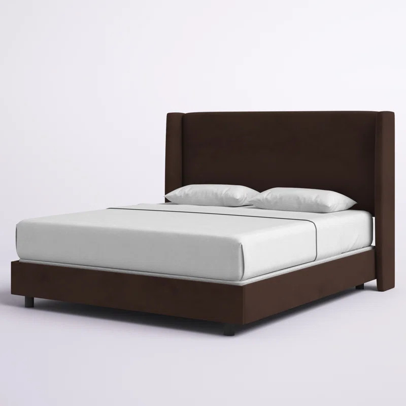 Dinapoli Upholstered Wingback Bed | Wayfair North America
