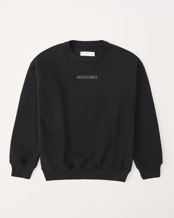 logo crew sweatshirt | Abercrombie & Fitch (US)