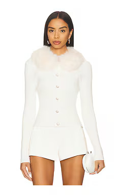 Cici Faux Fur Collar Cardigan
                    
                    MAJORELLE | Revolve Clothing (Global)