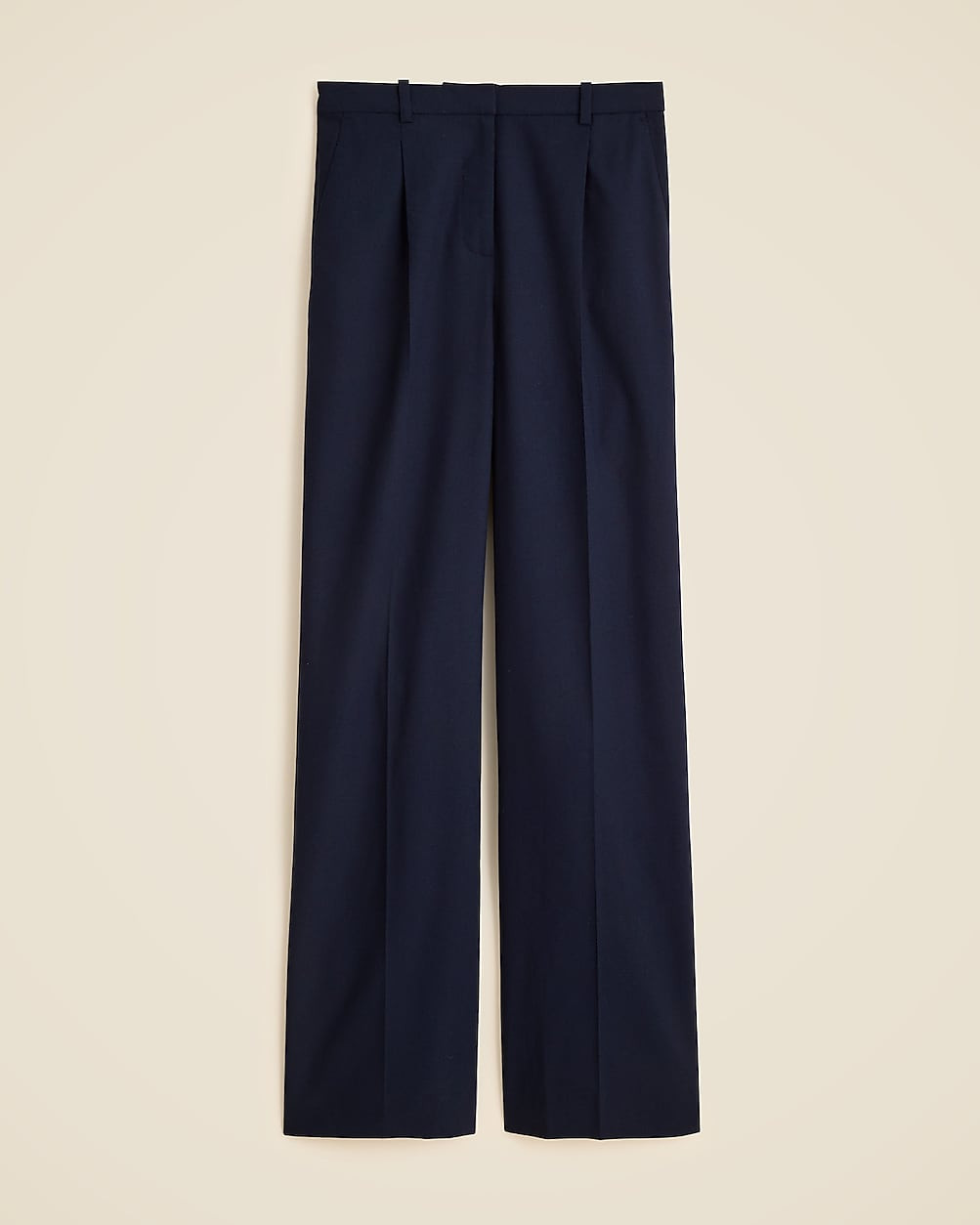 Essential wide-leg pant in Italian studio wool blend | J. Crew US