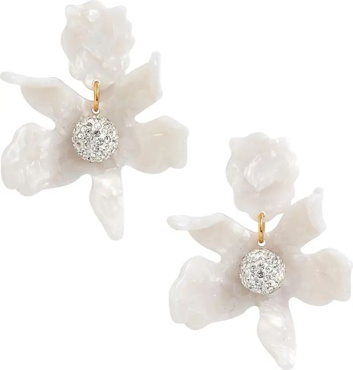 Small Crystal Lily Earrings | Nordstrom